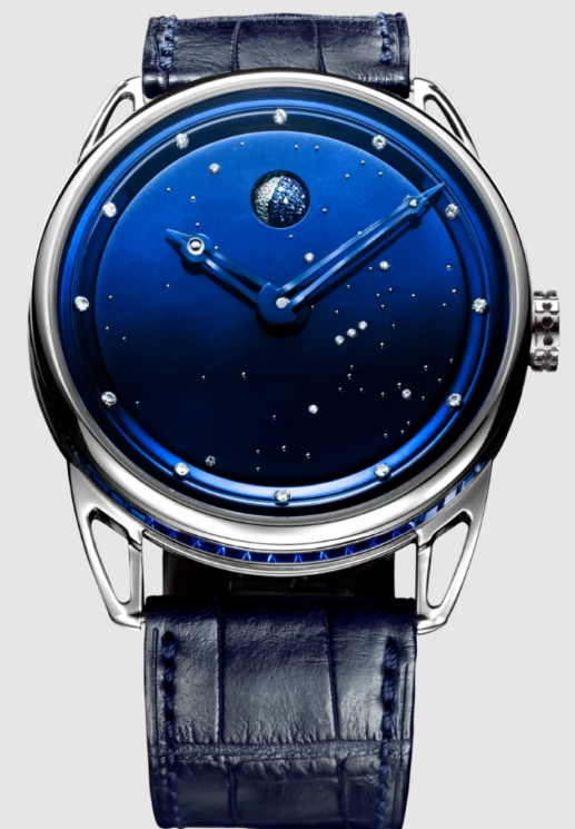 Review De Bethune DB25 moon phase starry sky Replica Watch DB25sJWS3